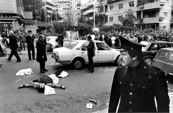 Via Fani il mattino del 16 marzo 1978.