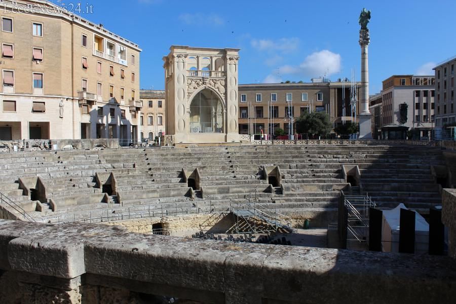 L'anfiteatro romano in piazza S. Oronzo Lecce