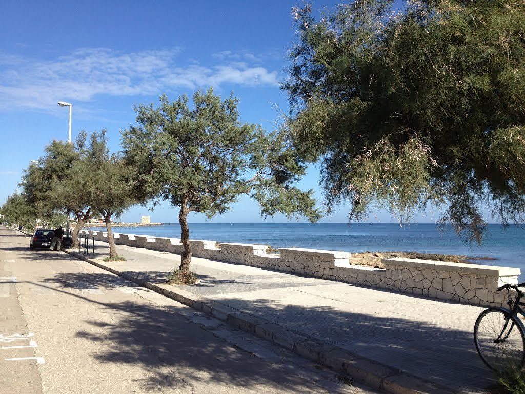 Il lungomare di Casalabate
