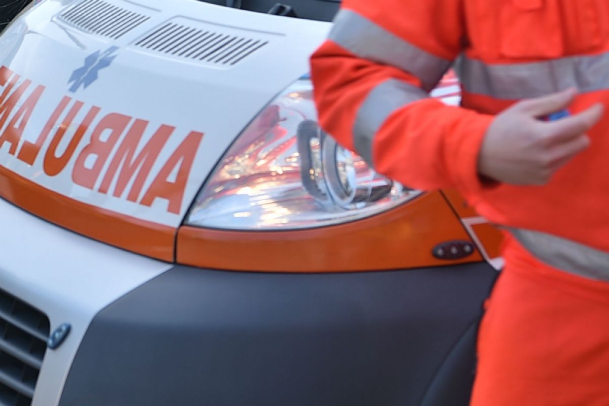 l'ambulanza del 118 giunta in pochi minuti
