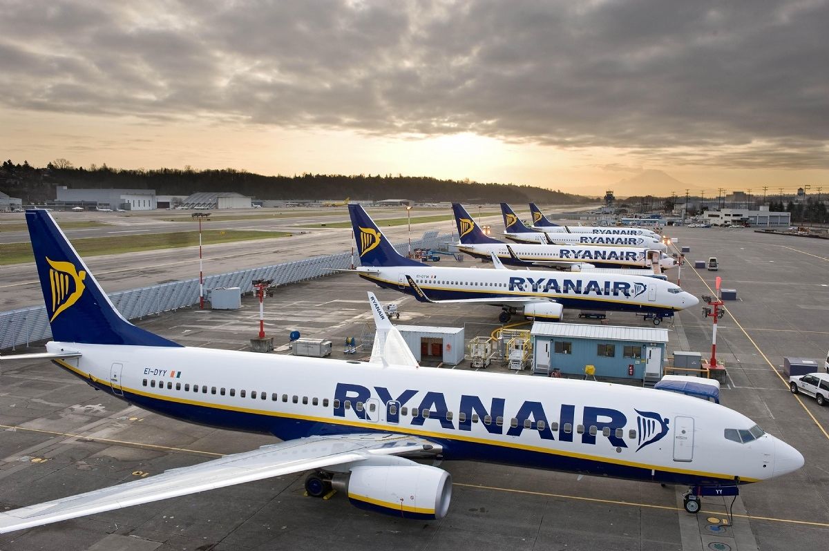 La flotta Ryanair