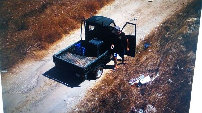 Abbandono dei rifiuti a Nardò