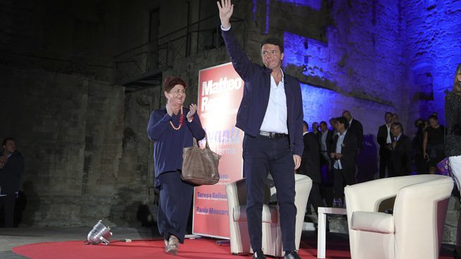 Saluto Matteo Renzi