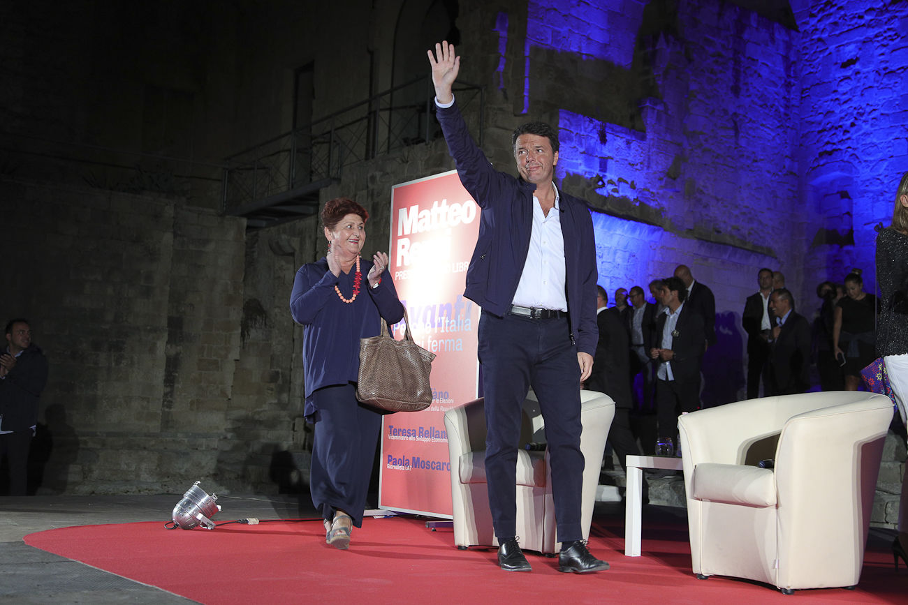 Saluto Matteo Renzi