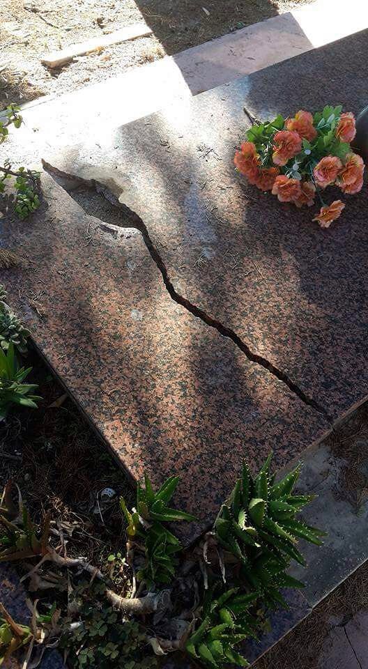 tomba nel cimitero di Vernole