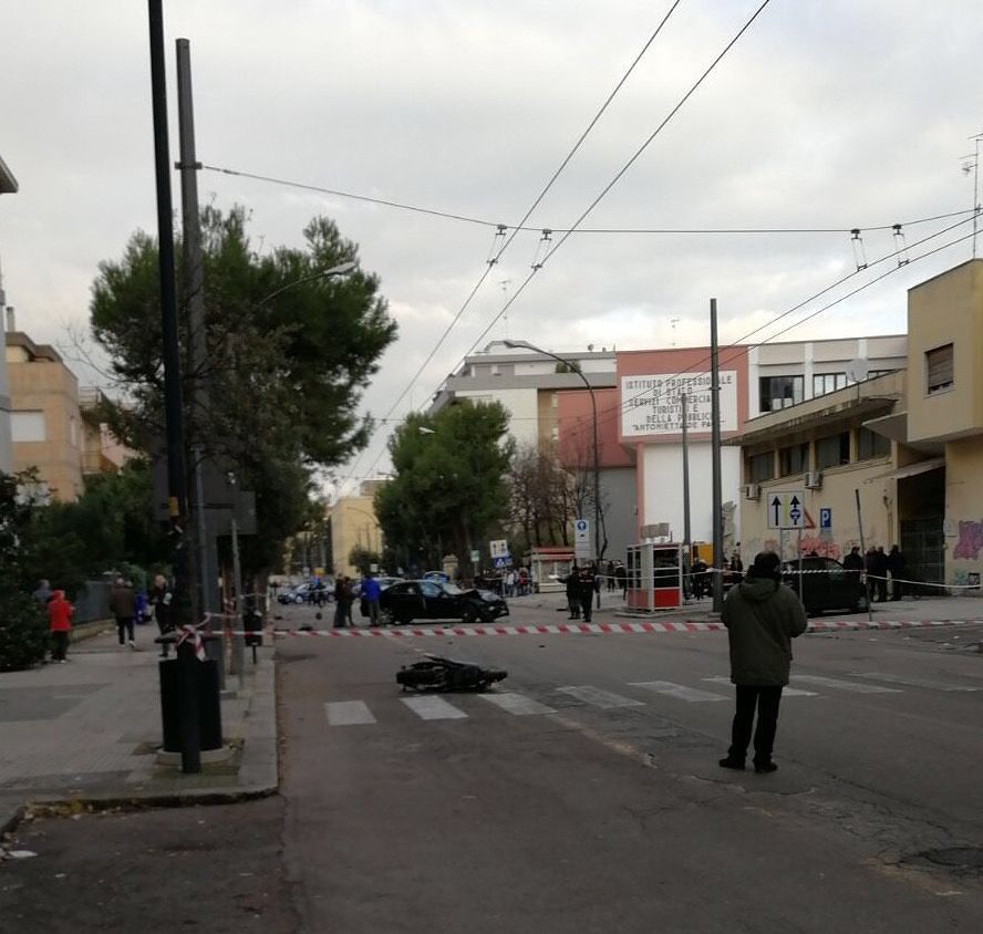 incidente viale Marche