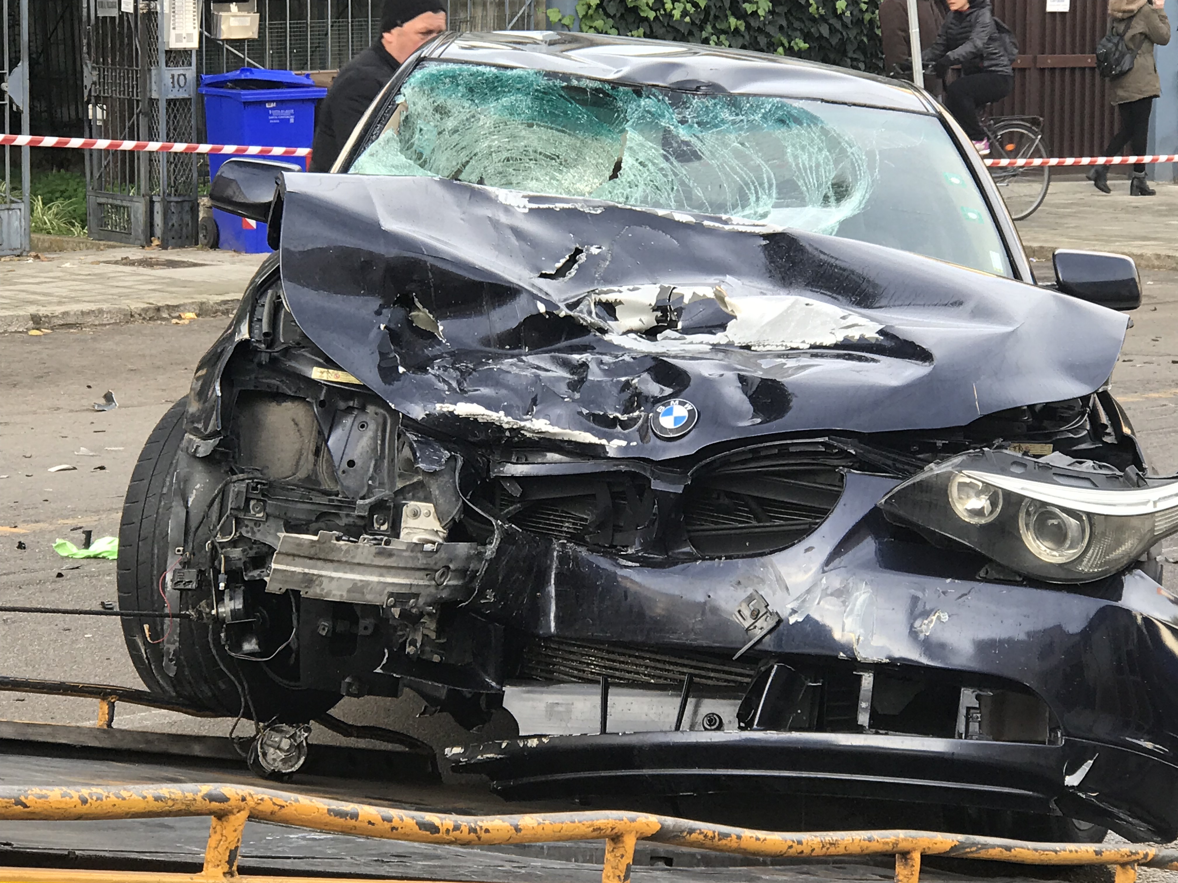incidente viale Marche