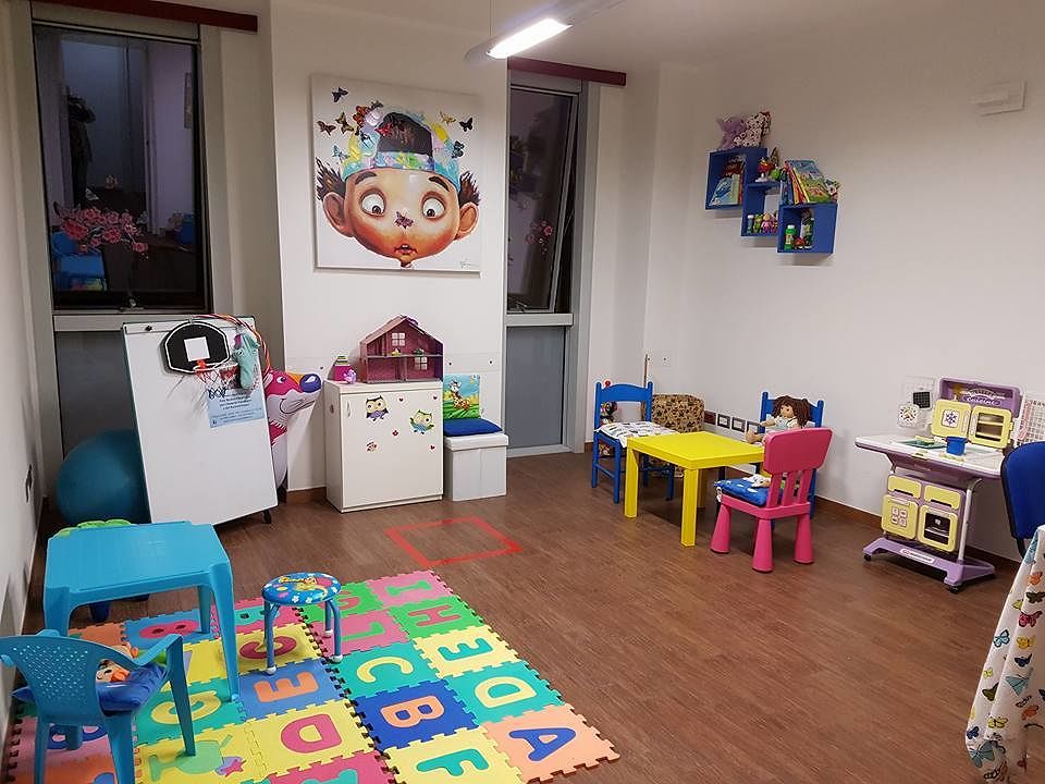 Sala attività presso il Centro Sant'Angelo di Lecce