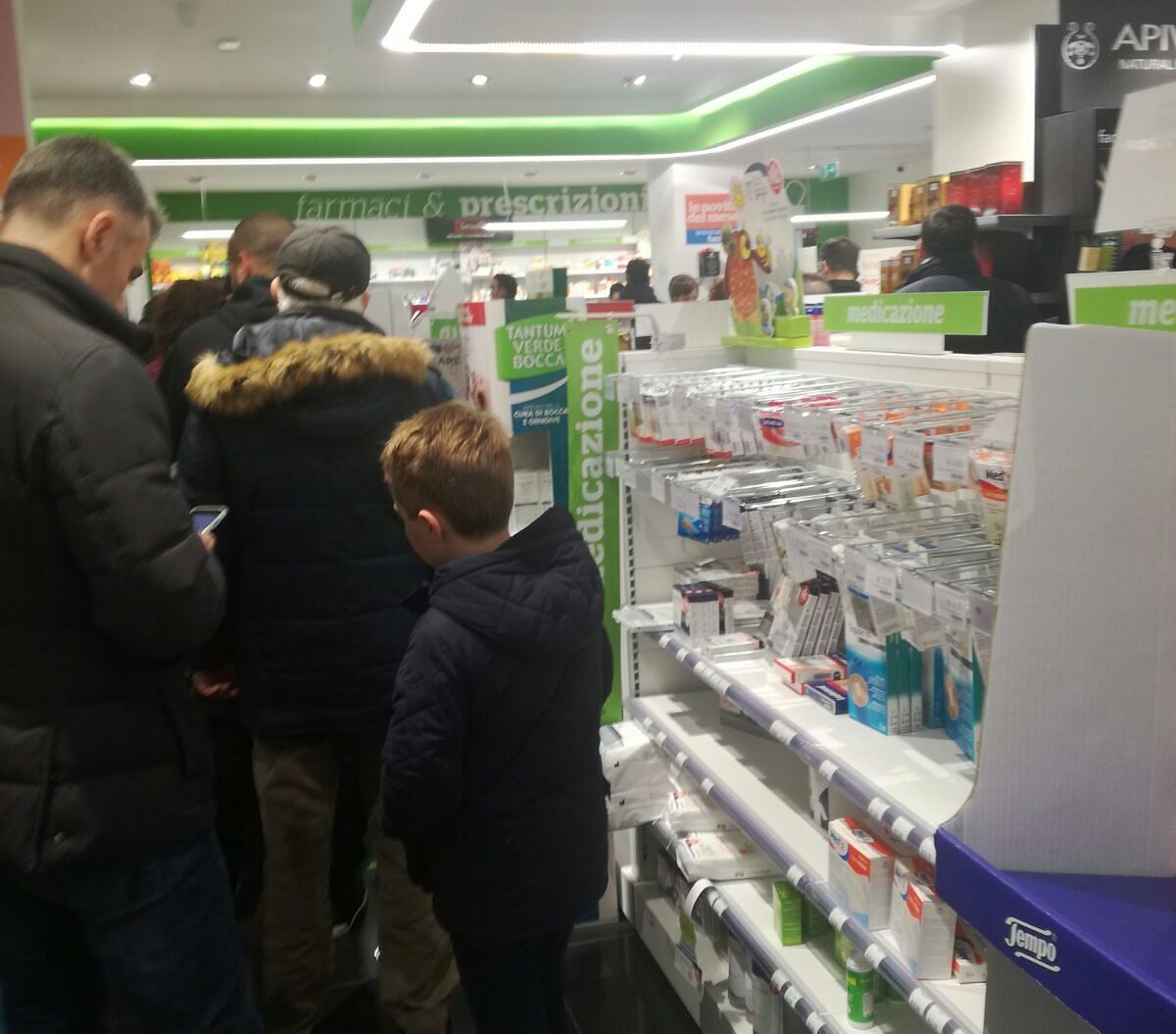 code in farmacia il giorno di Santo Stefano