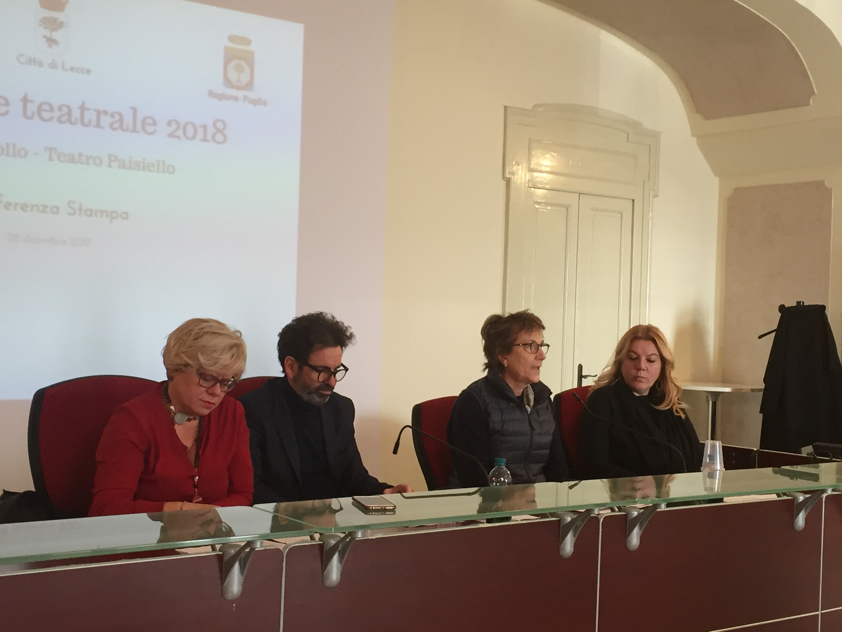 La presentazione della stagione teatrale