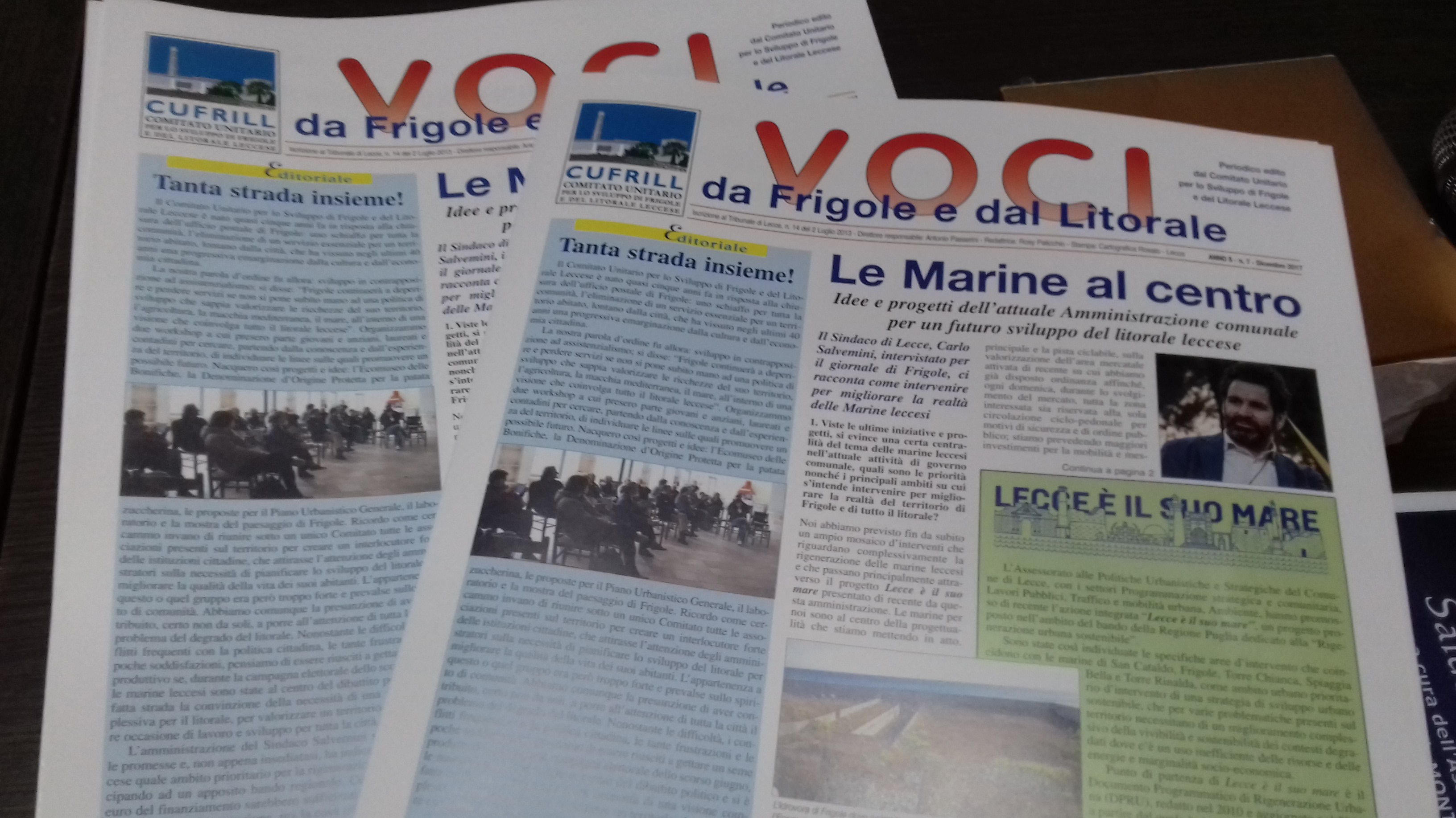 il semestrale è a distribuzione gratuita