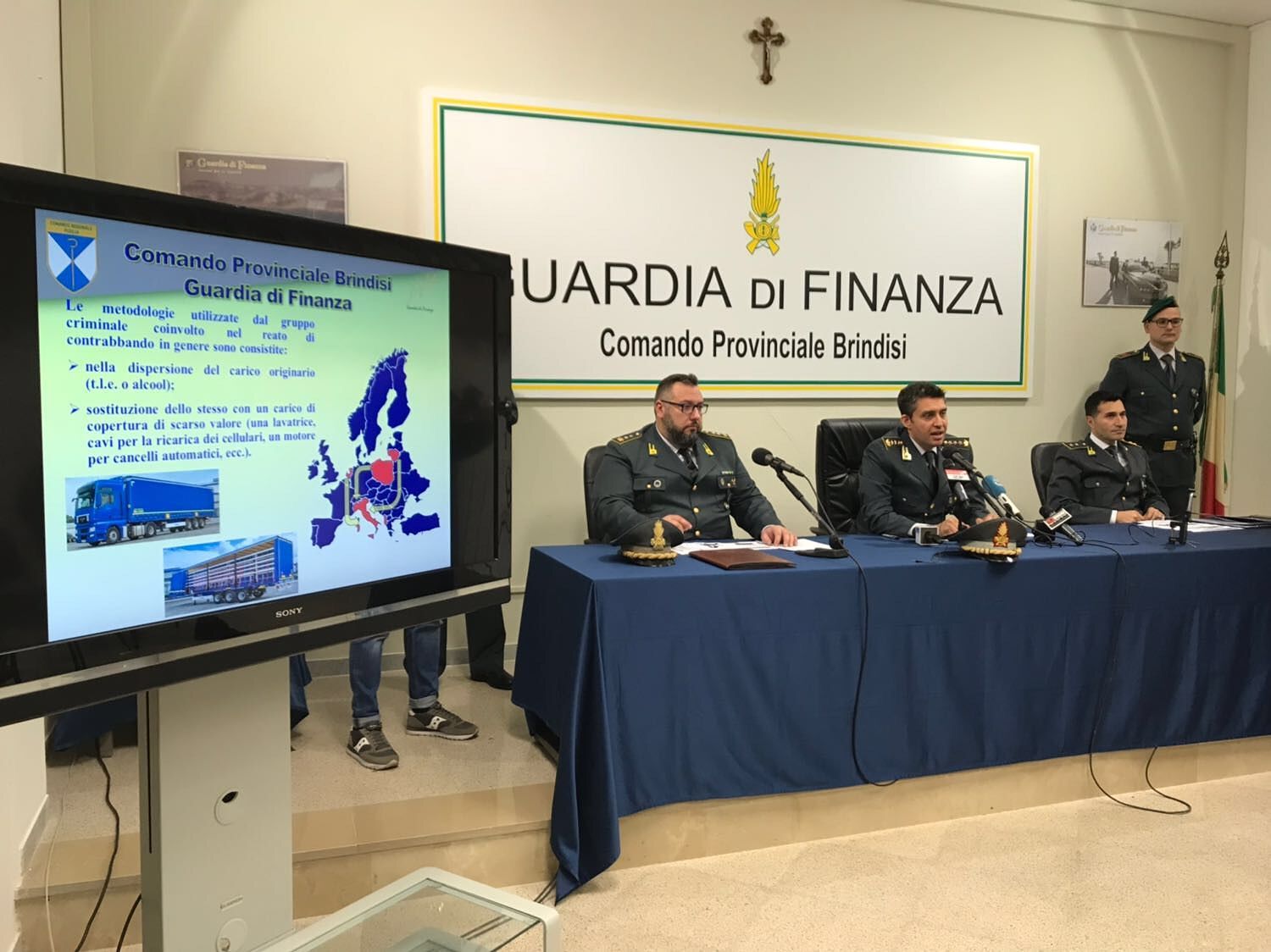 La Guardia di Finanza di Brindisi