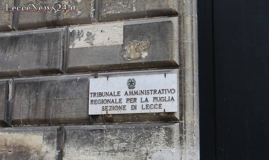 Ingresso del Tar di Lecce