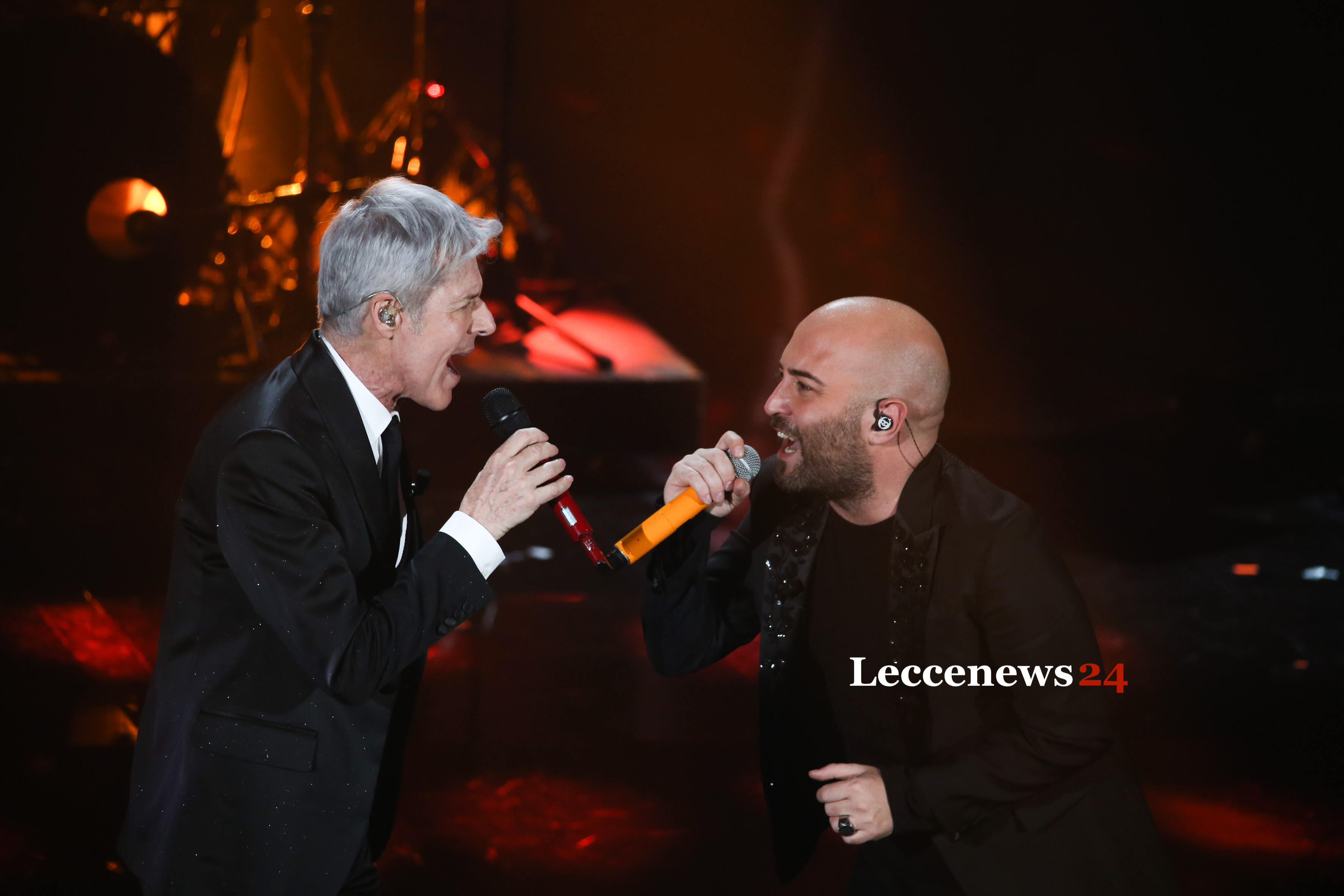 Il duetto con Claudio Baglioni ha emozionato la platea