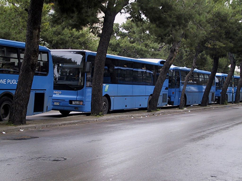 Tensione su un pullman FSE a Calimera