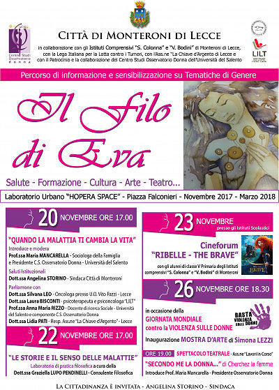 La locandina dell'evento