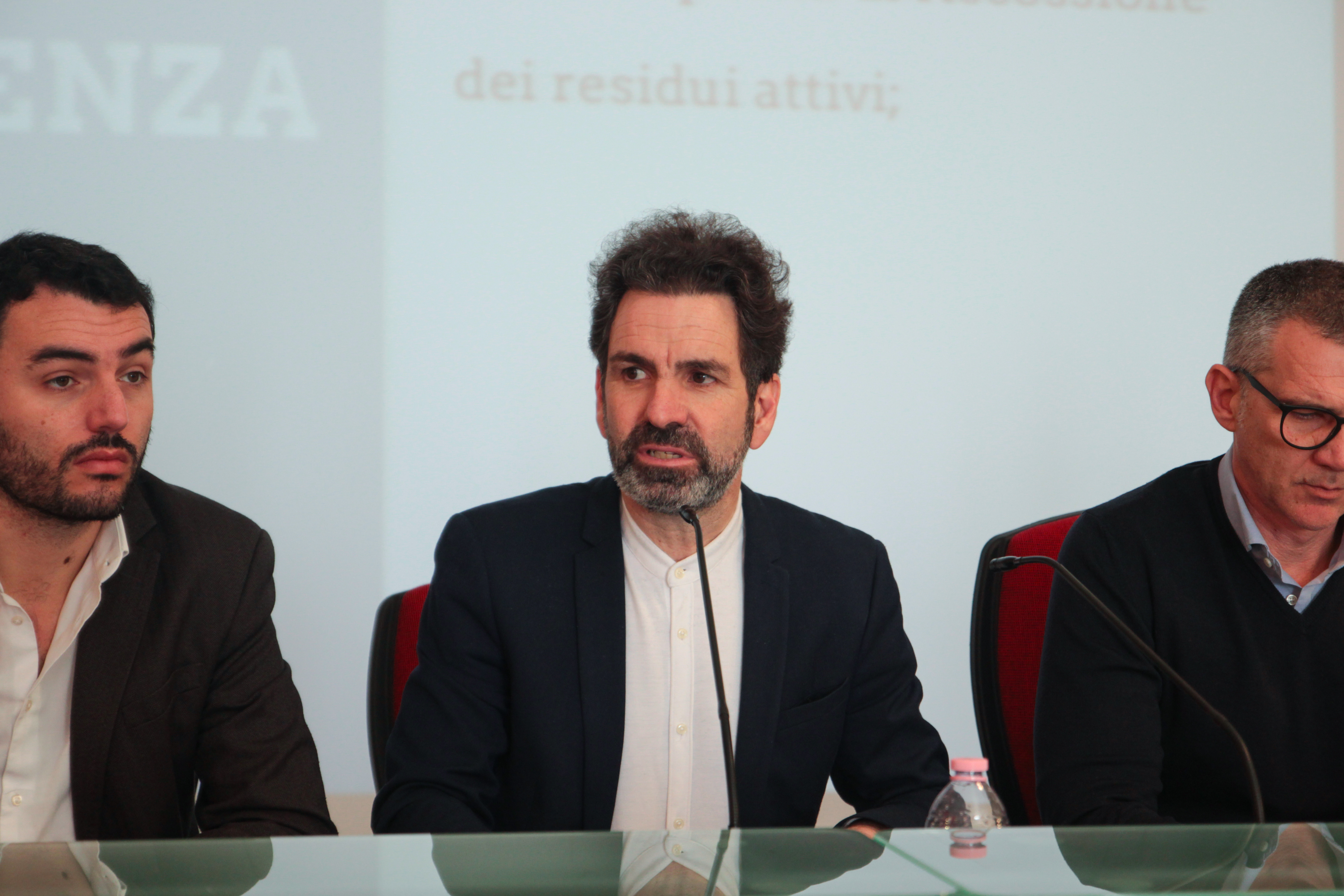 Da sin. Delli Noci, Salvemini, Laudisa