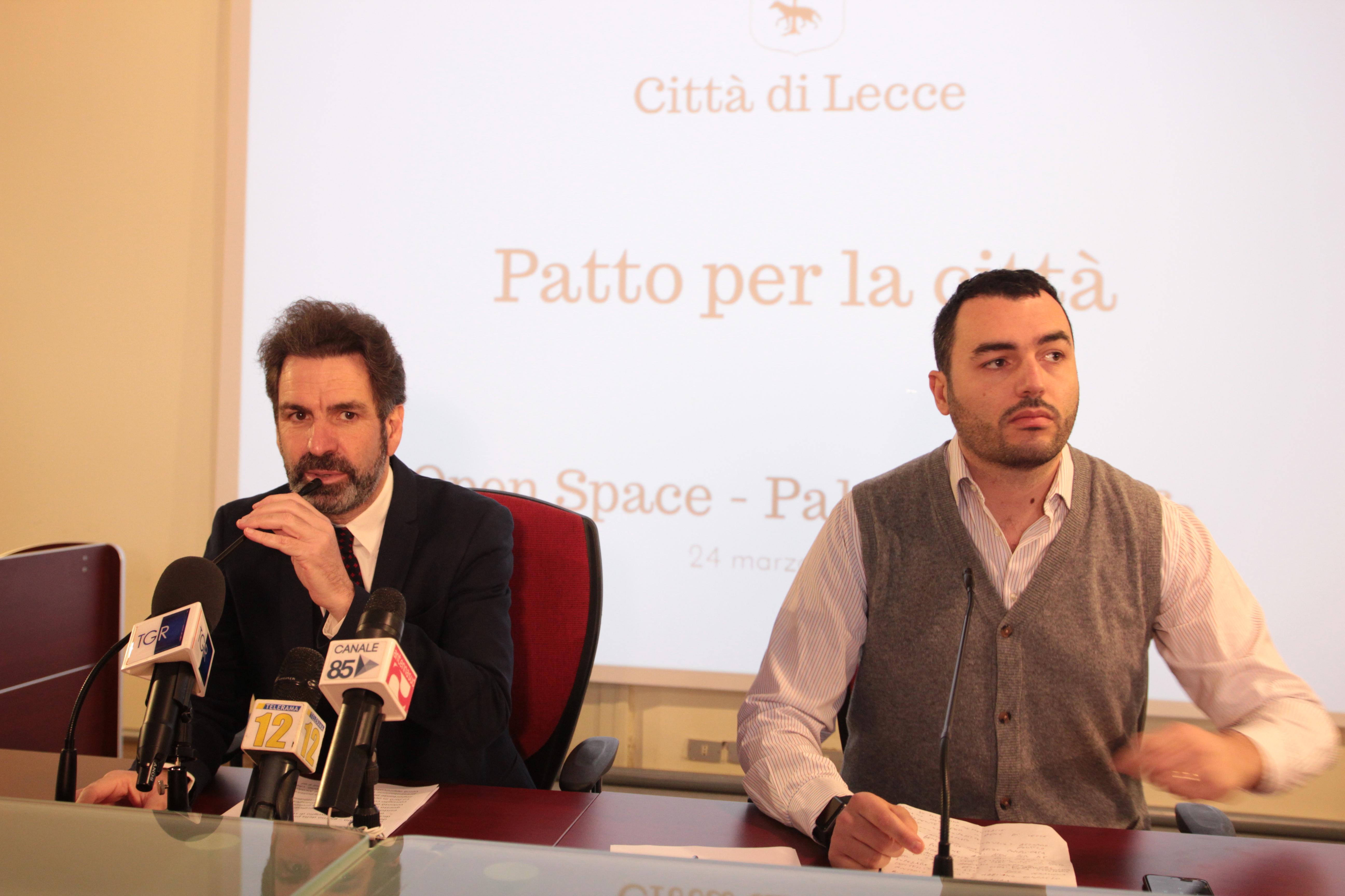 Carlo Salvemini e Alessandro Delli Noci