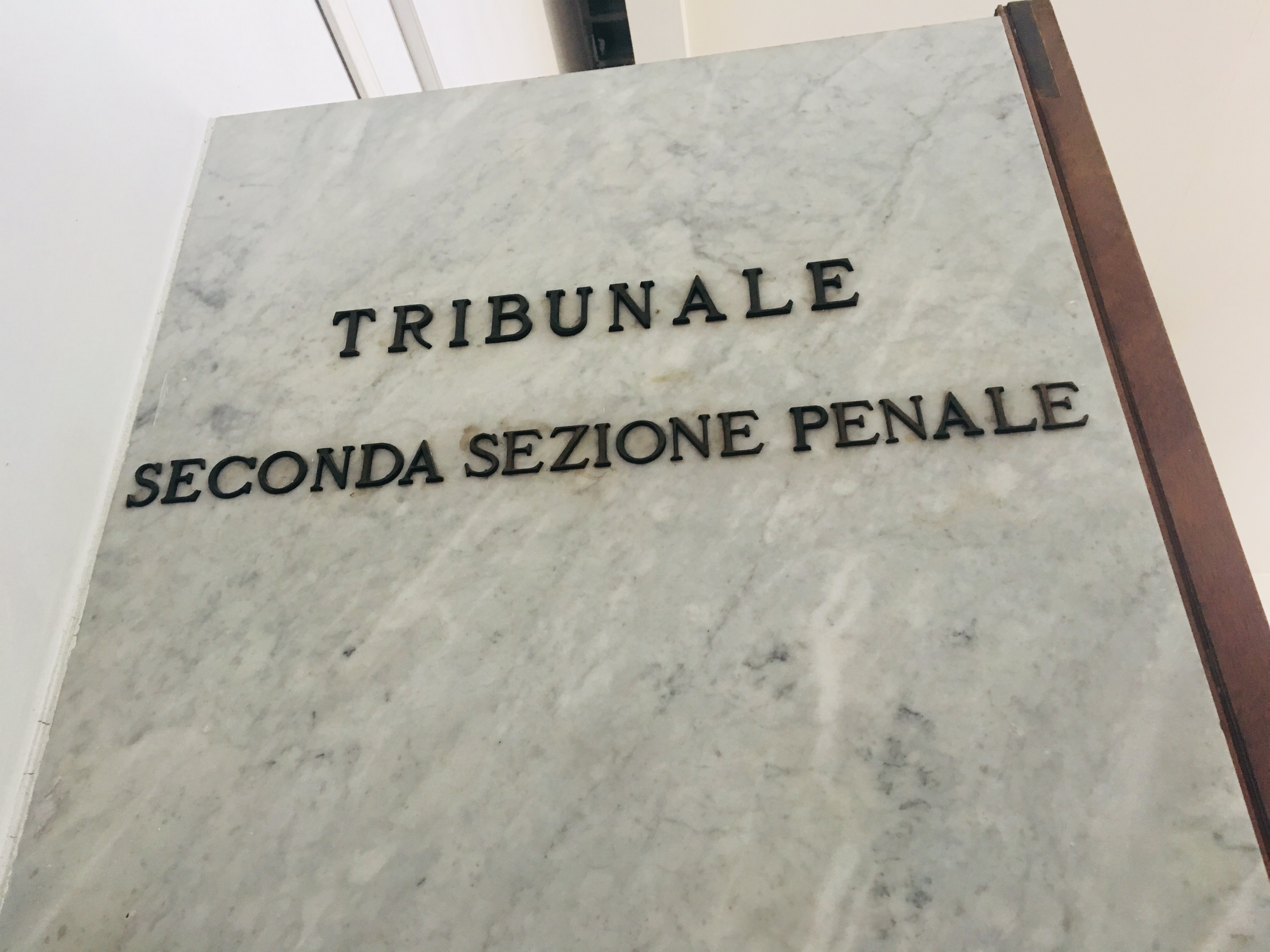 Una sezione del Tribunale Penale di Lecce