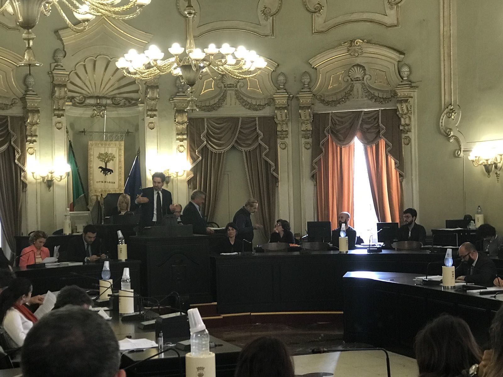 Consiglio Comunale di Lecce, Palazzo Carafa