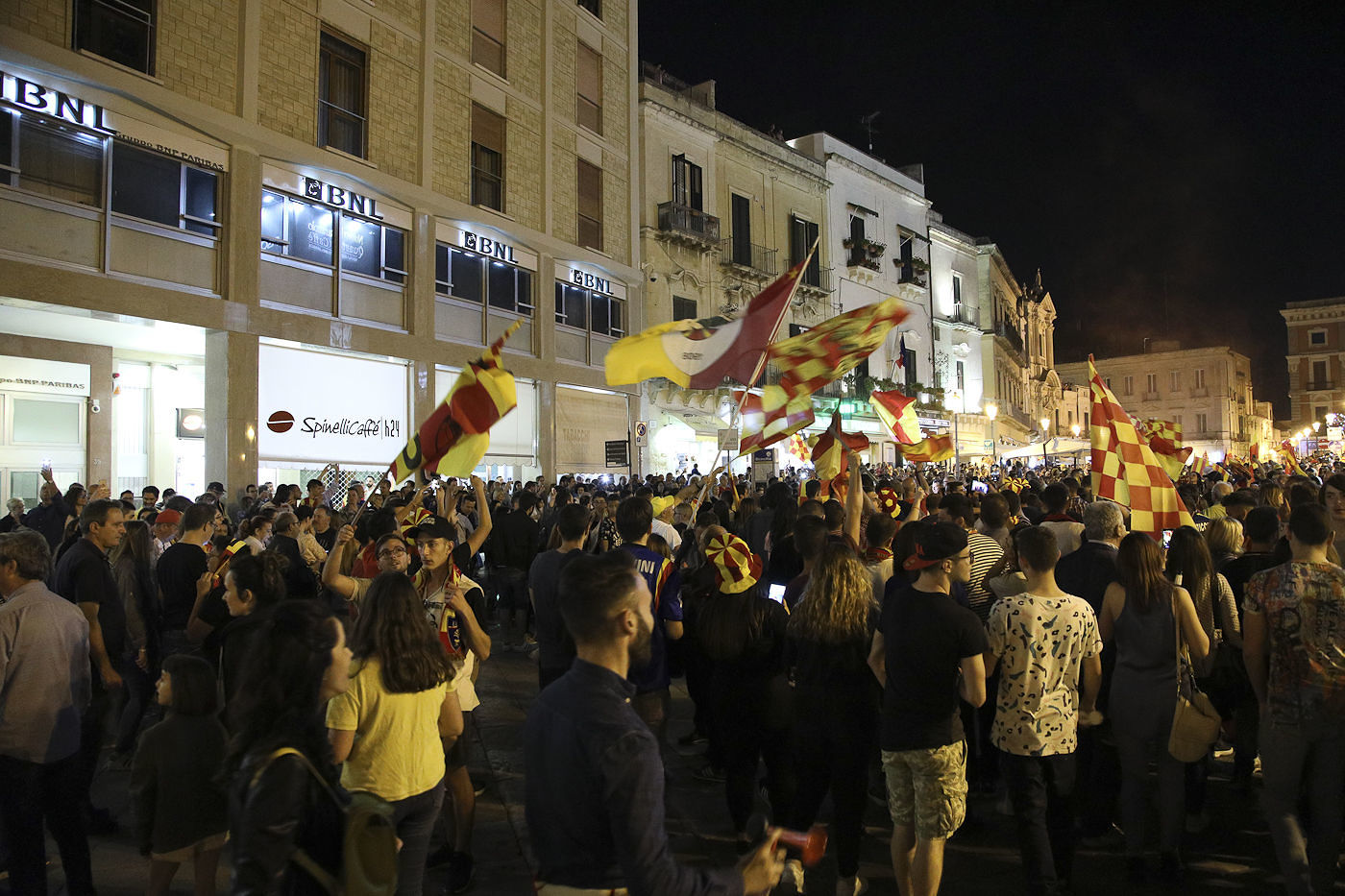 La festa in Piazza S.Oronzo (ph.Perulli)
