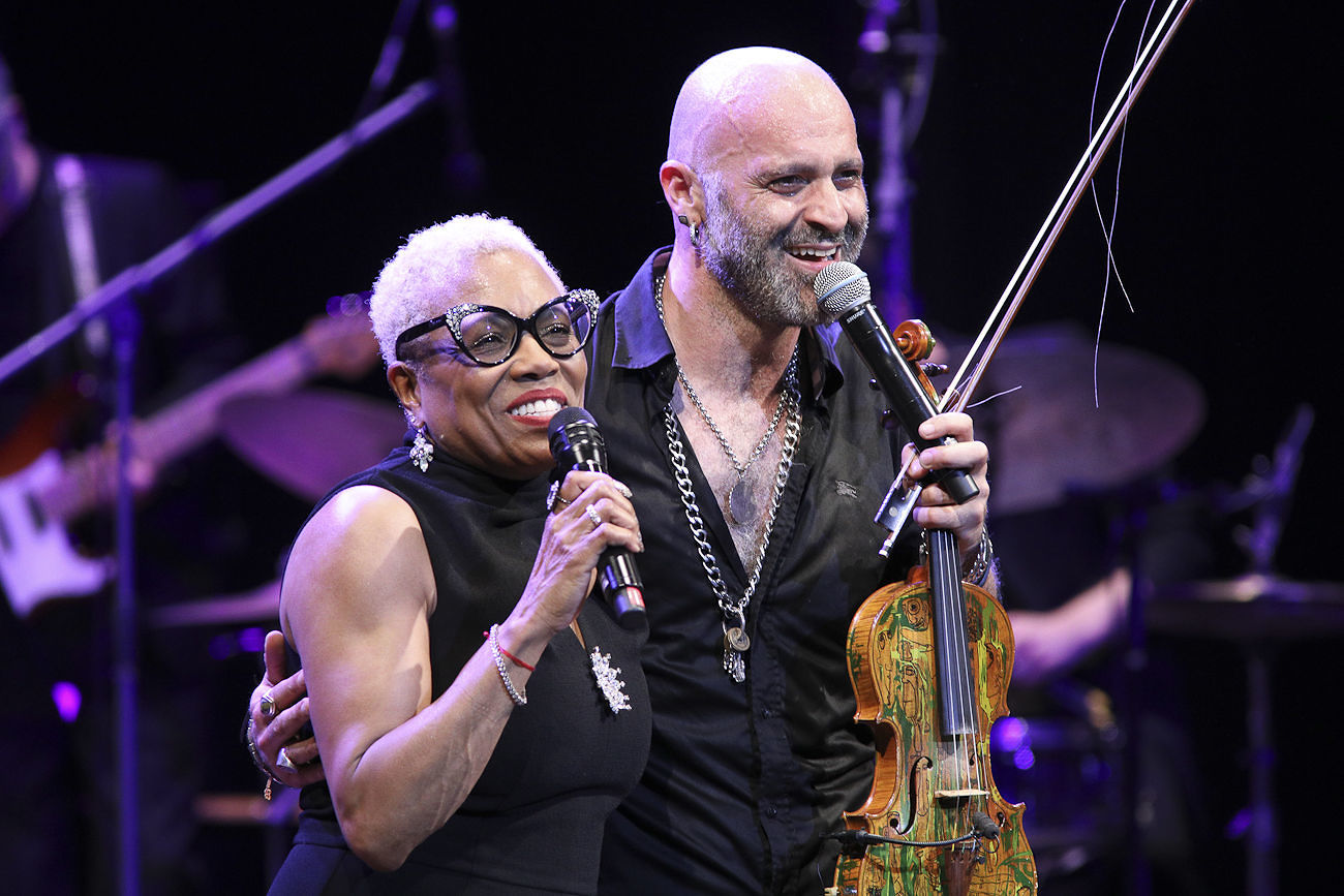 Alessandro Quarta e  Dee Dee Bridgewater (Ph Marco Perulli)