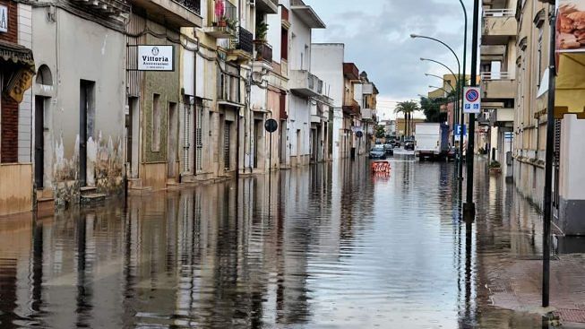 temporale-strade-copertino-allagate