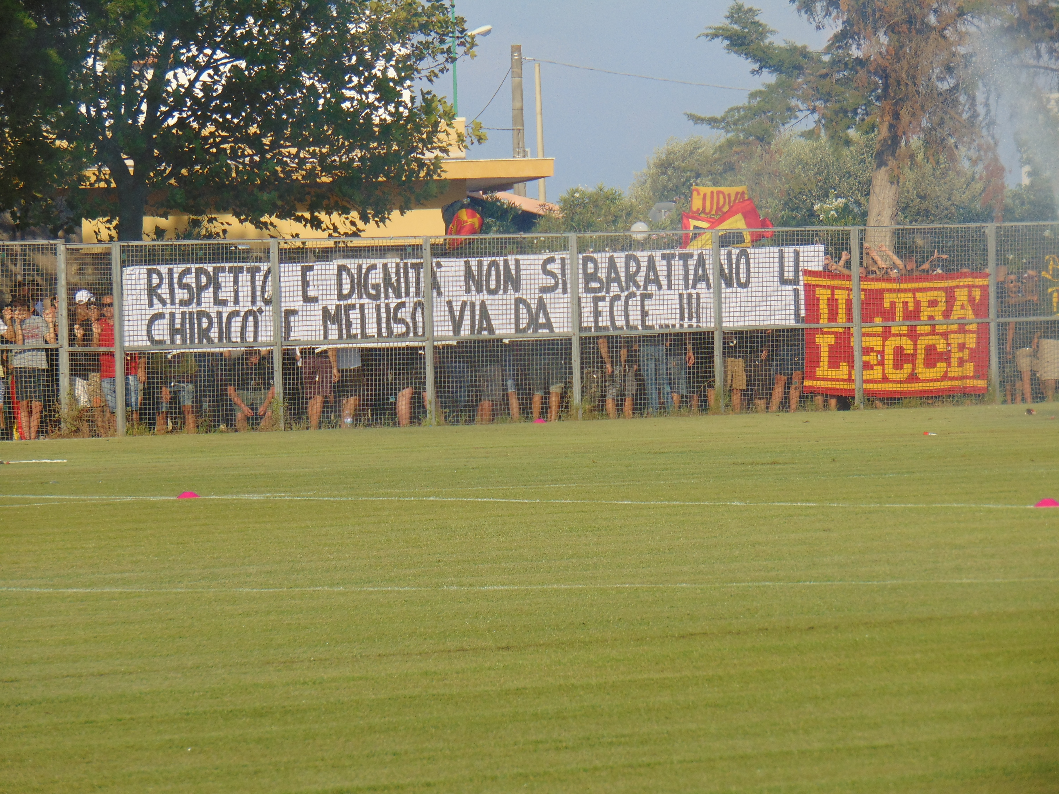La protesta deli Ultras