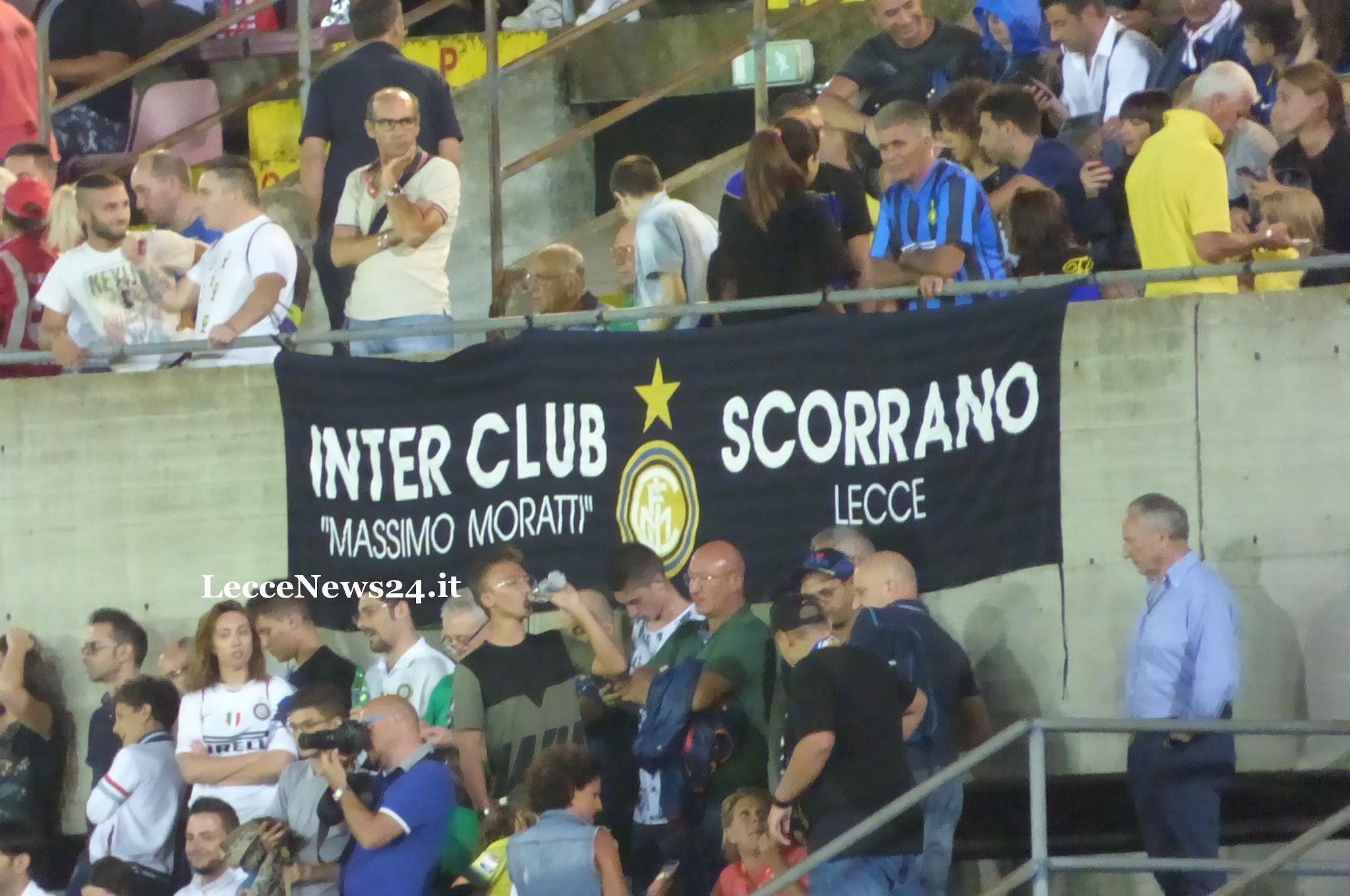 I tifosi dell'Inter a Lecce