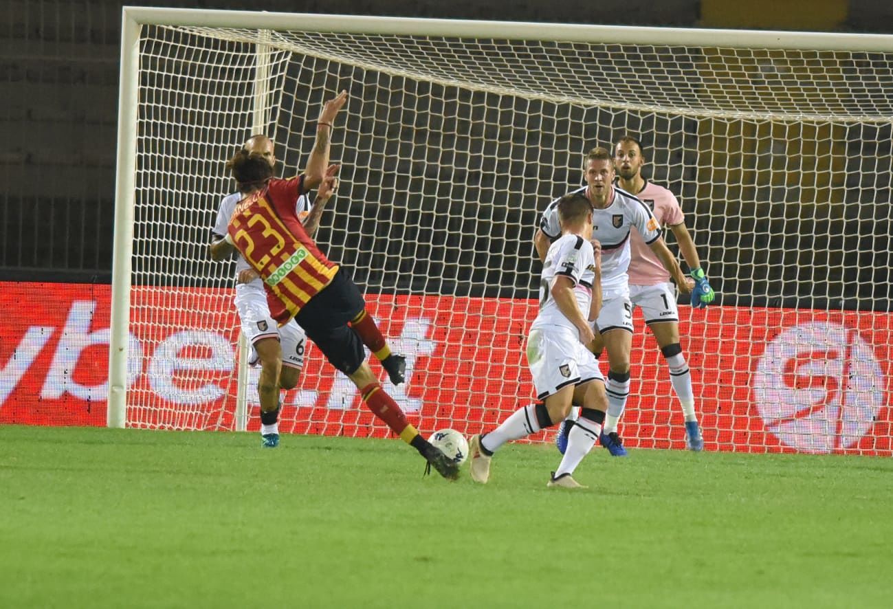 Il gol di Tabanelli (ph.Pinto)