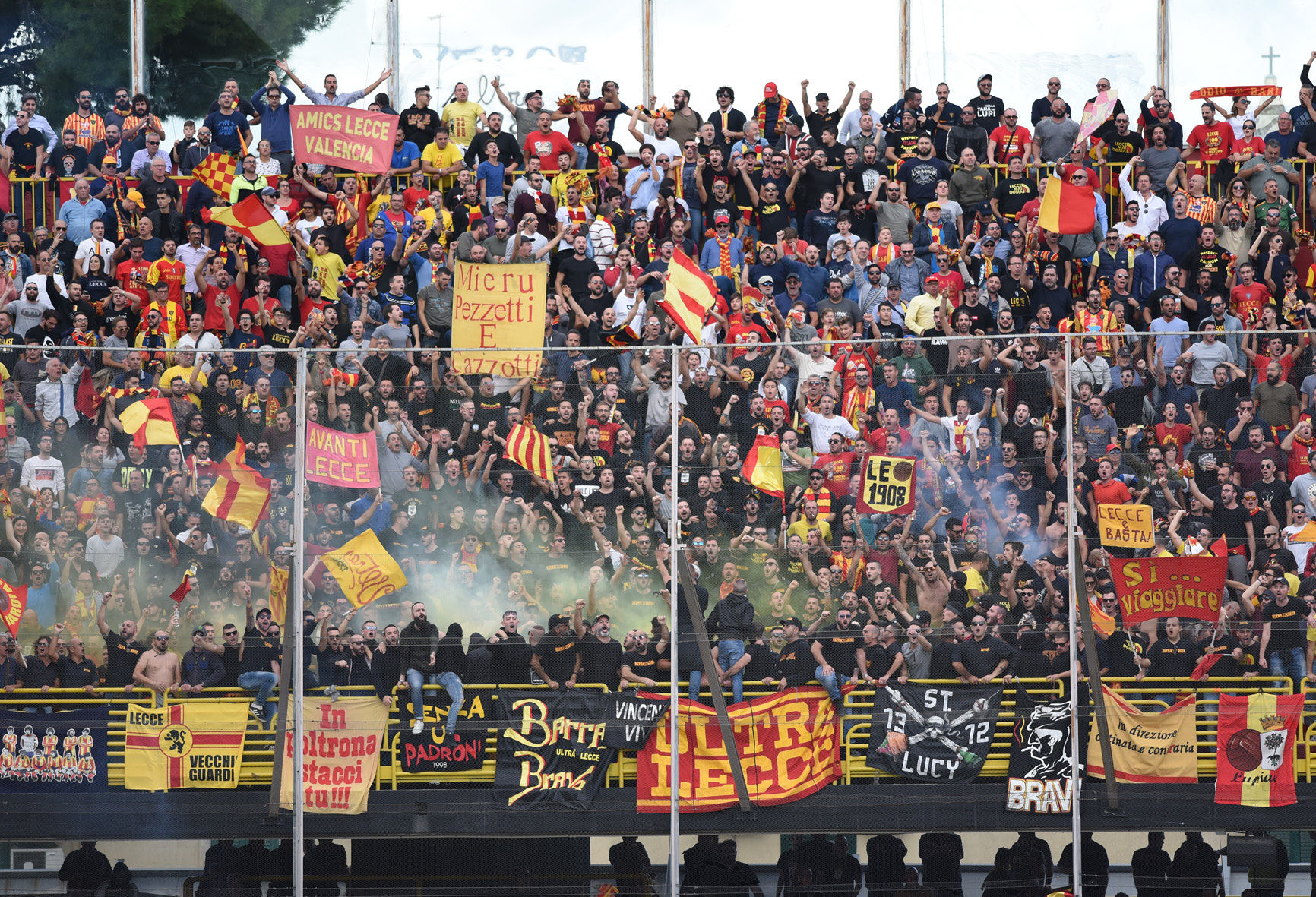 I tifosi del Lecce (ph.Pinto)