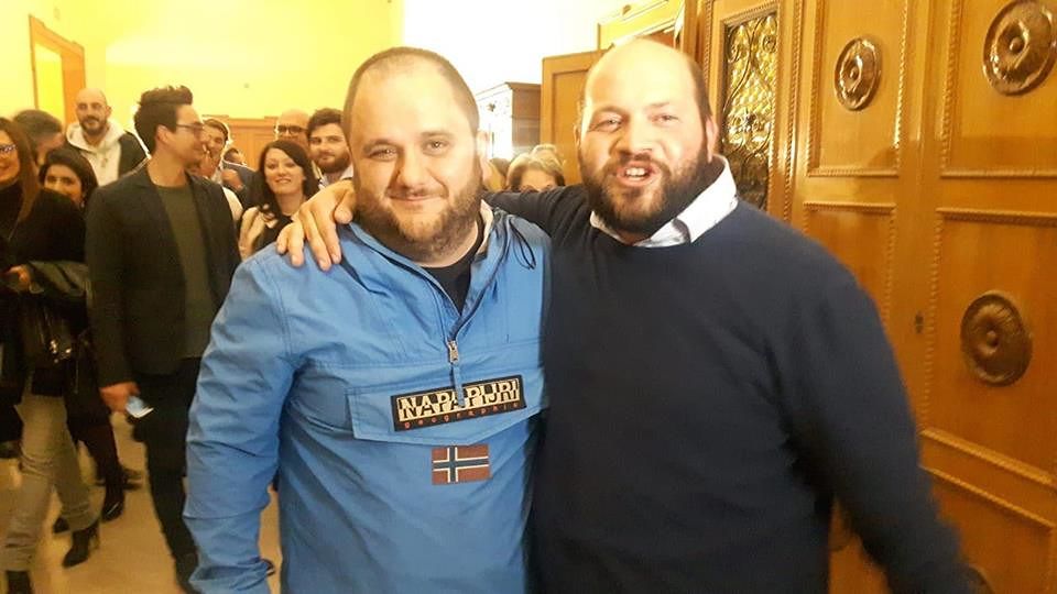 Pippi Mellone e Stefano Minerva