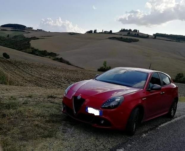 L'auto rubata