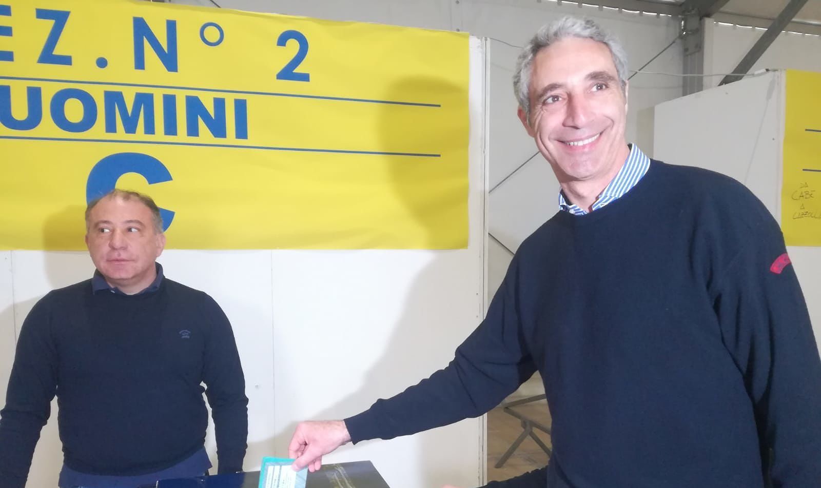 Saverio Congedo alle urne