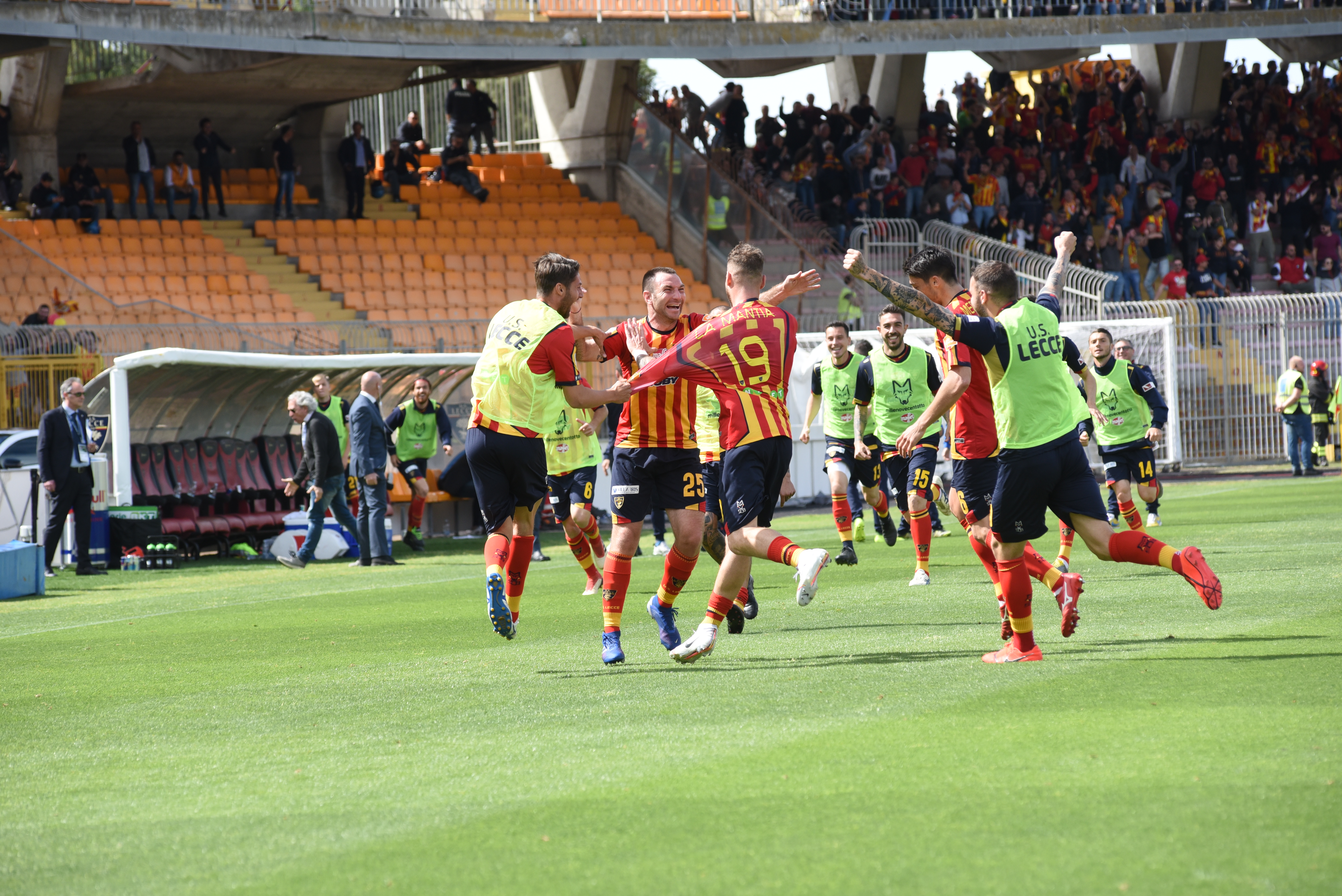 Il gol di La Mantia (ph.Pinto)