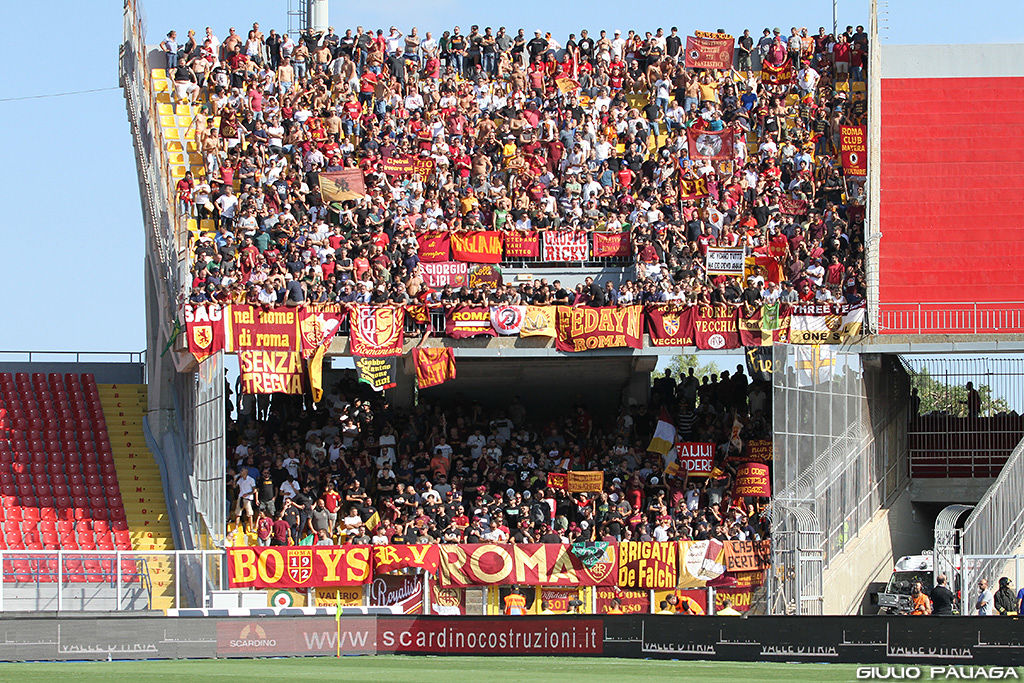 I tifosi della Roma (ph.Paliaga)
