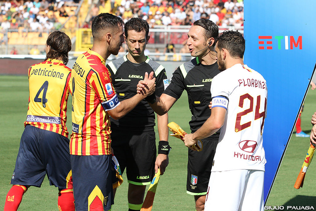 Mancosu e Florenzi con Abisso (ph.Paliaga)