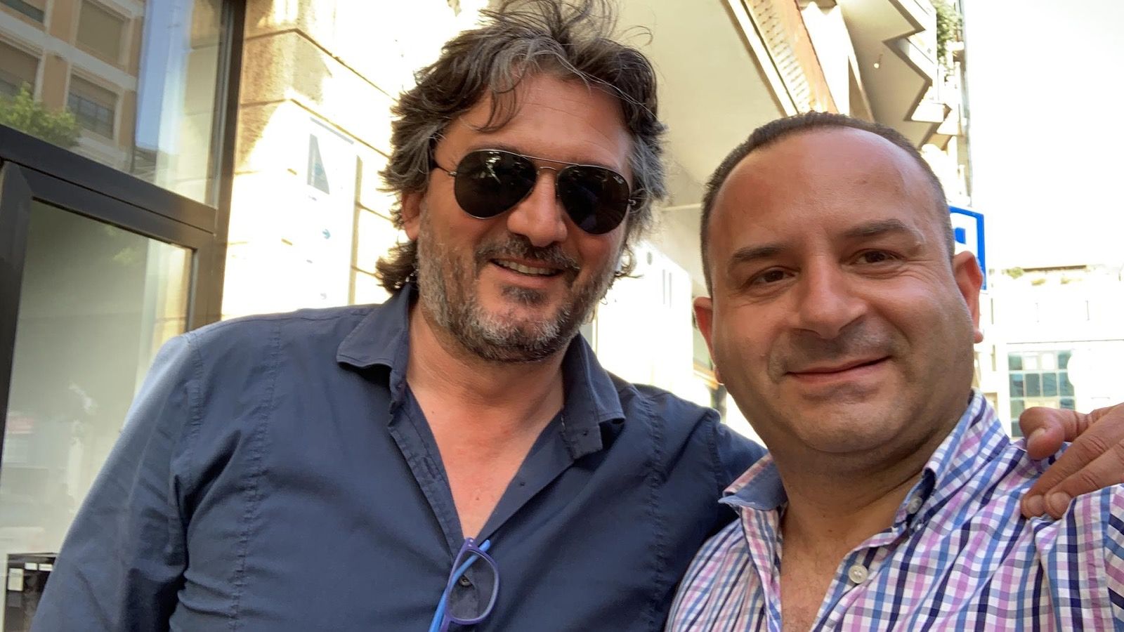 Da destra Giancarlo Capoccia, Gianluca Scozzi