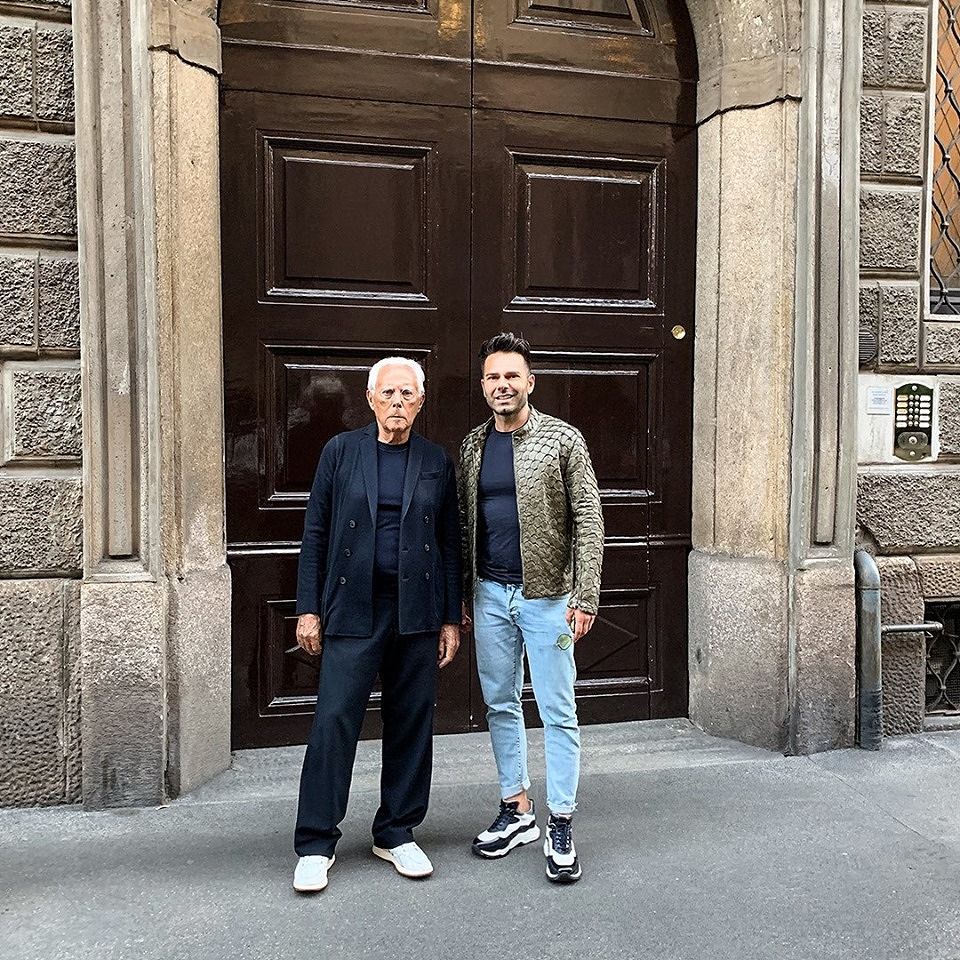 emanuele - giorgio armani - Leccenews24
