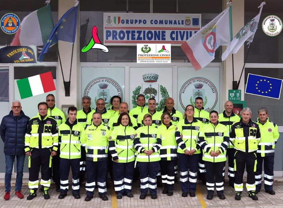 Al via la Settimana della Protezione Civile, a Castrì di Lecce un
