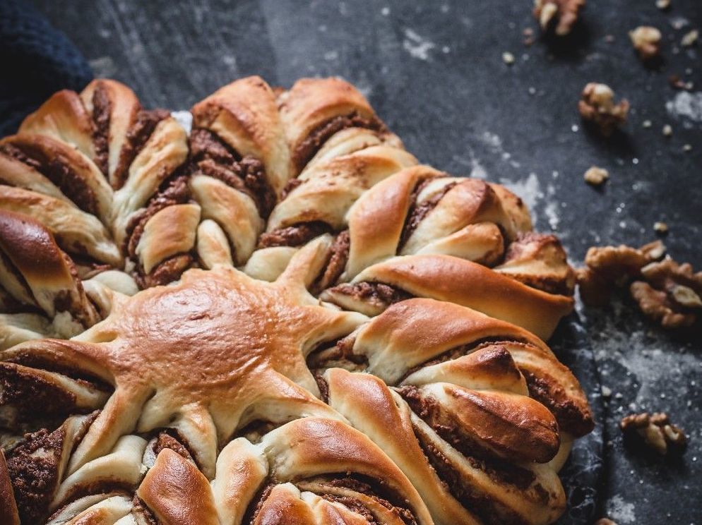 Stella di pan brioche alla Nutella, una dolce idea per Natale Leccenews24