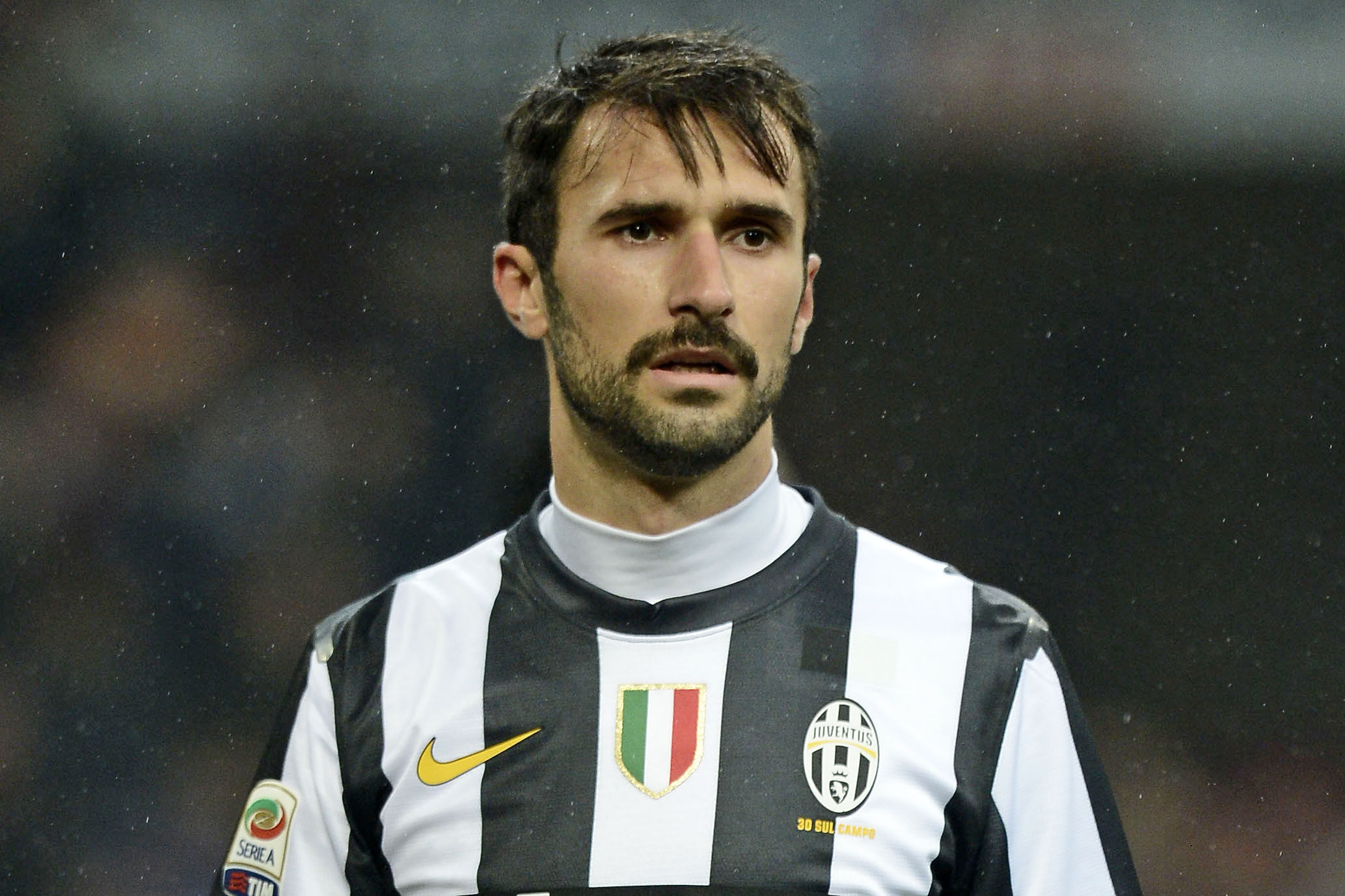 Db Milano 25/11/2012 - campionato di calcio serie A / Milan-Juventus / foto Daniele Buffa/Image Sport
nella foto: Mirko Vucinic