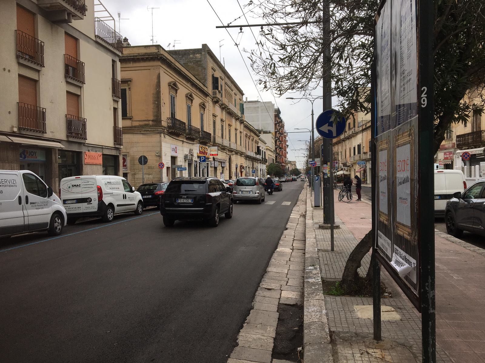 Viale Lo Rè, Lecce (ph. Mattia Maniglio)