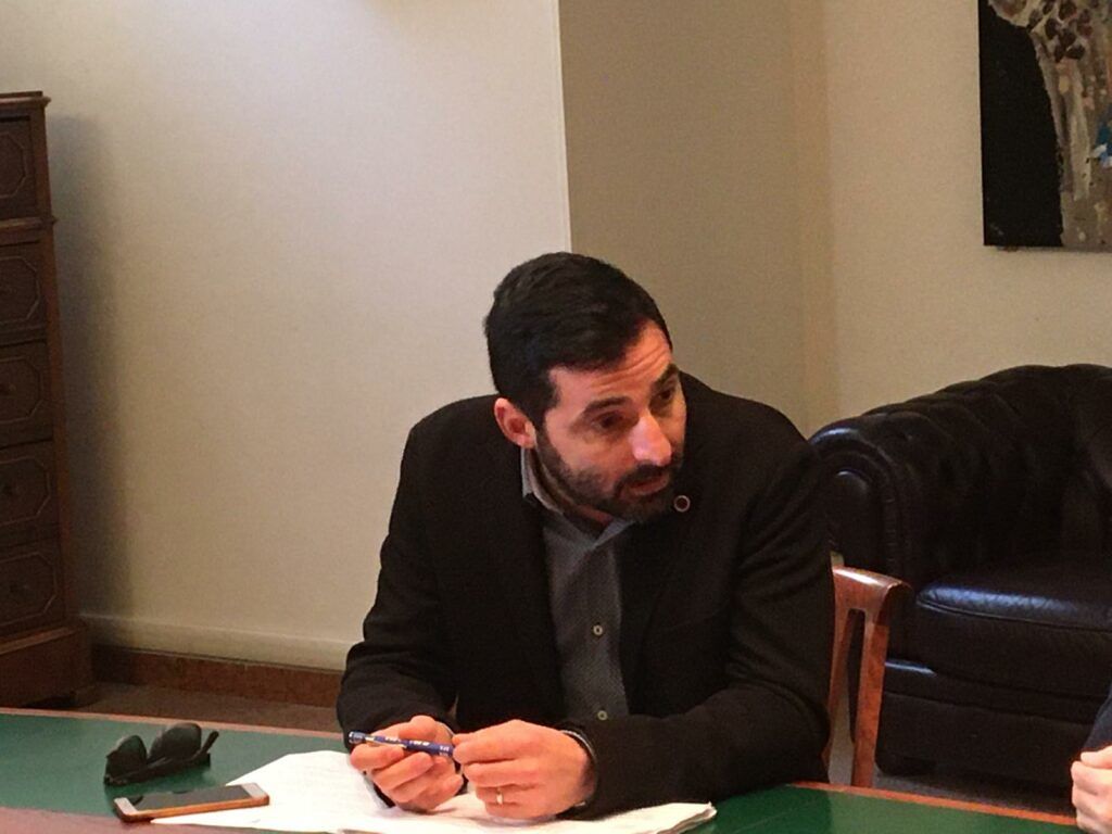 Conferenza Stampa Sala Giunti, Assessore De Matteis (ph. Mattia Maniglio)