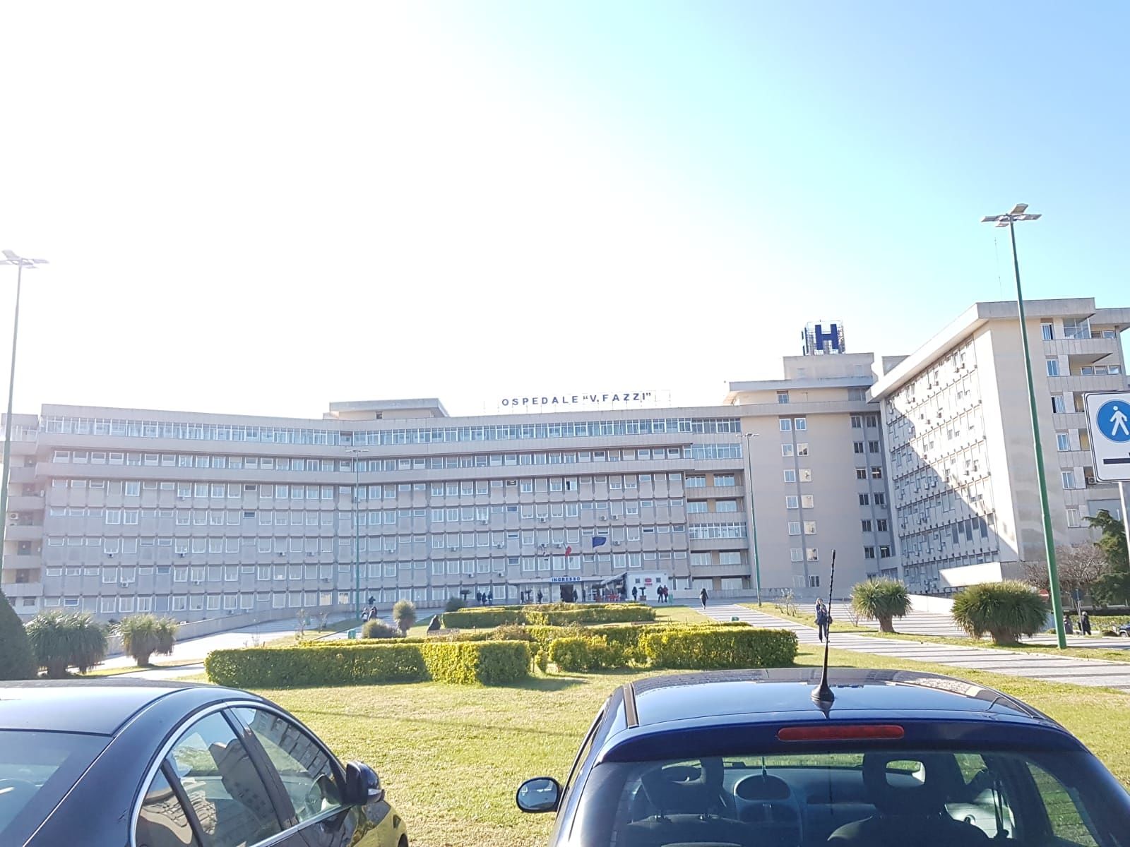 Ospedale Vito Fazzi di Lecce, esterno (ph. Giuseppe Greco)