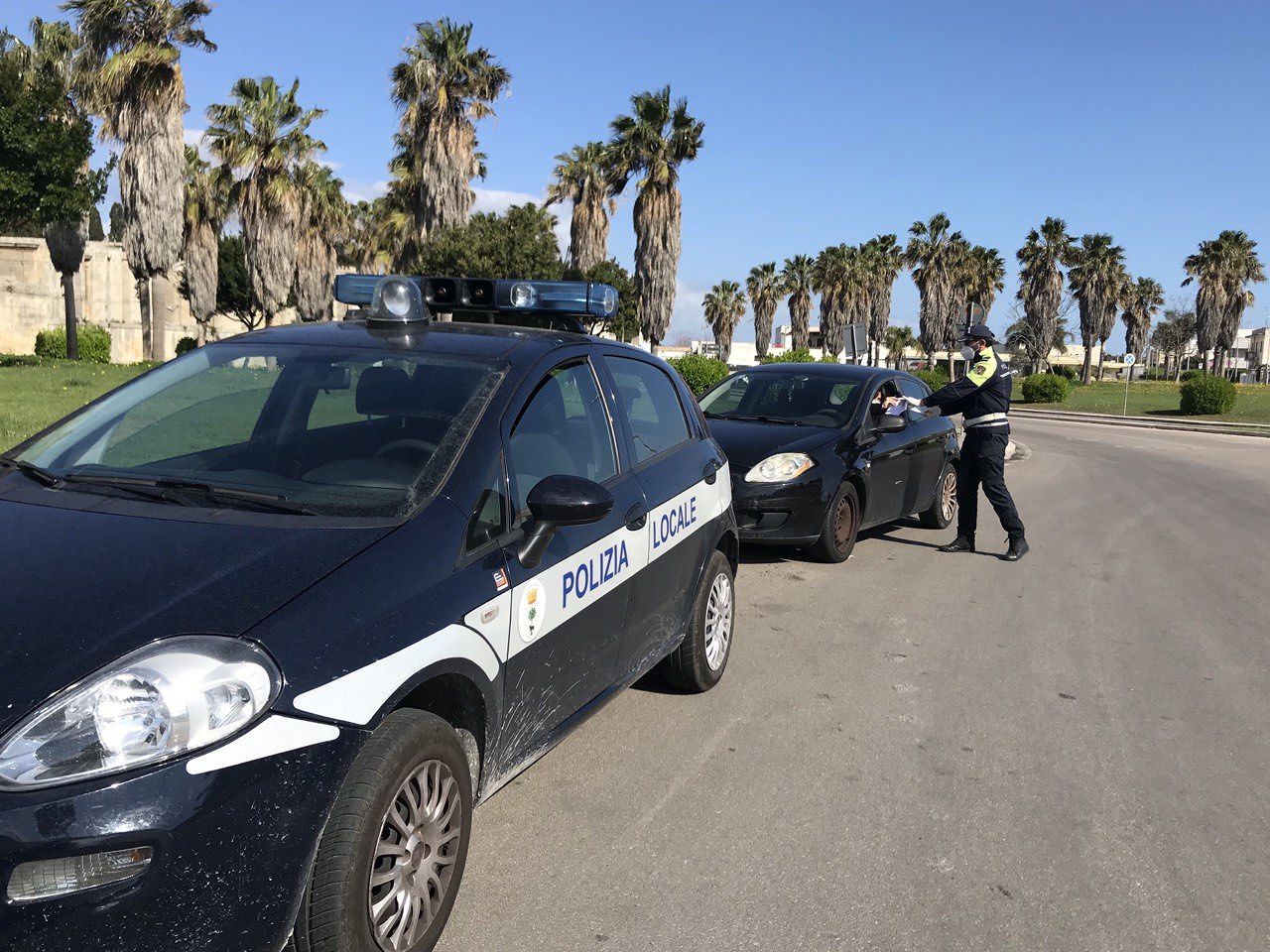 I controlli in un posto di blocco