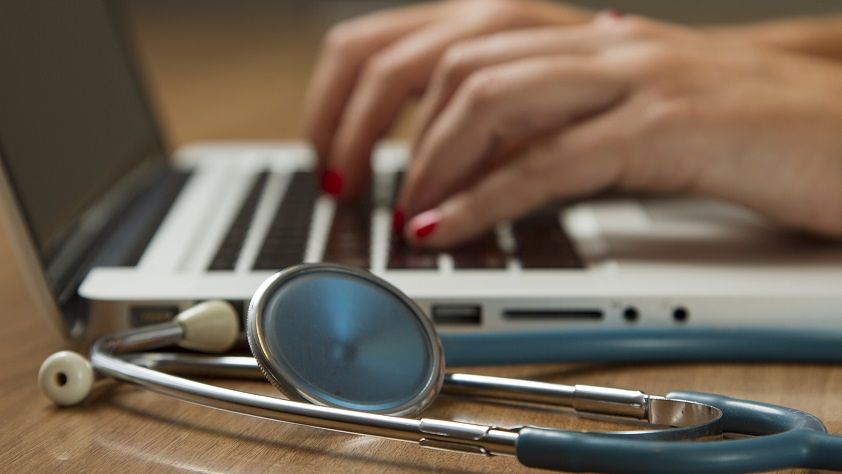August 22, 2014

Photos of a stethoscope, laptop, smartphone, and medical professional.