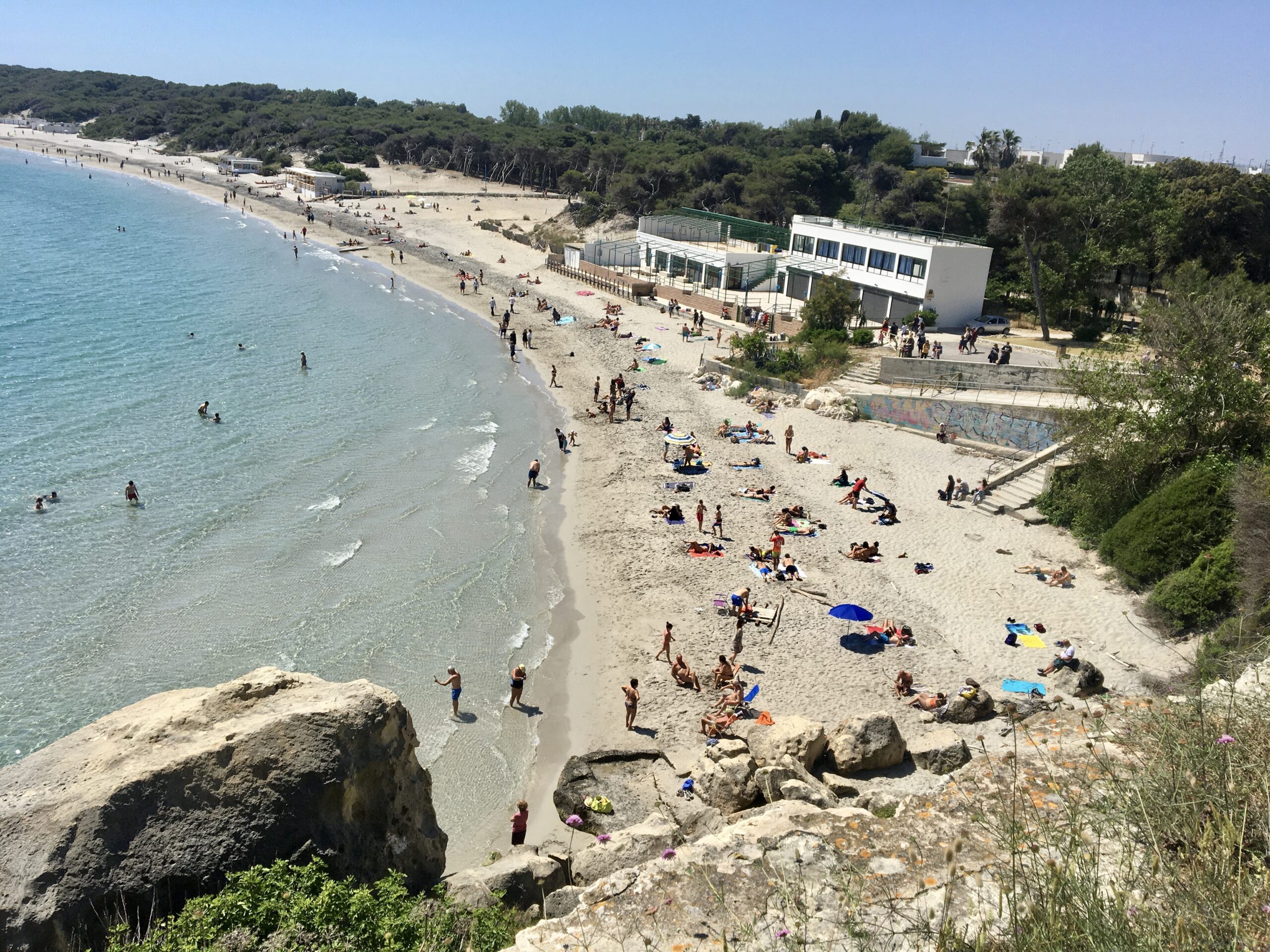 La spiaggia di Torre dell'Orso