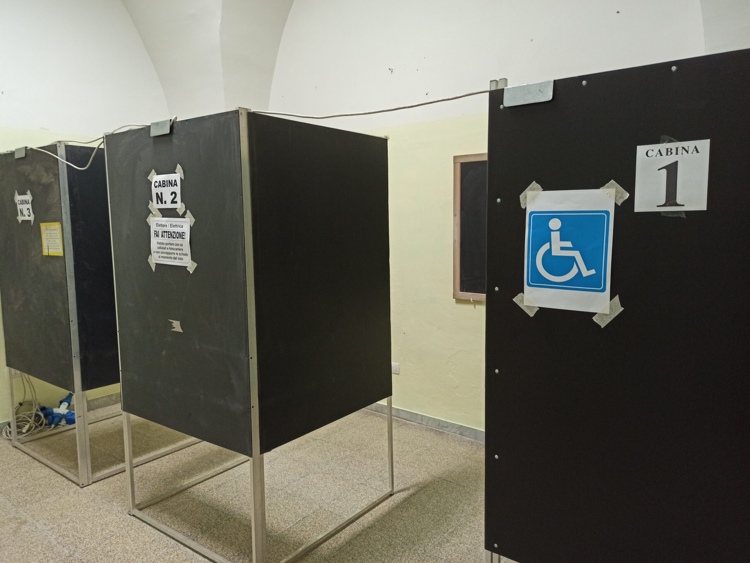 Le cabine elettorali
