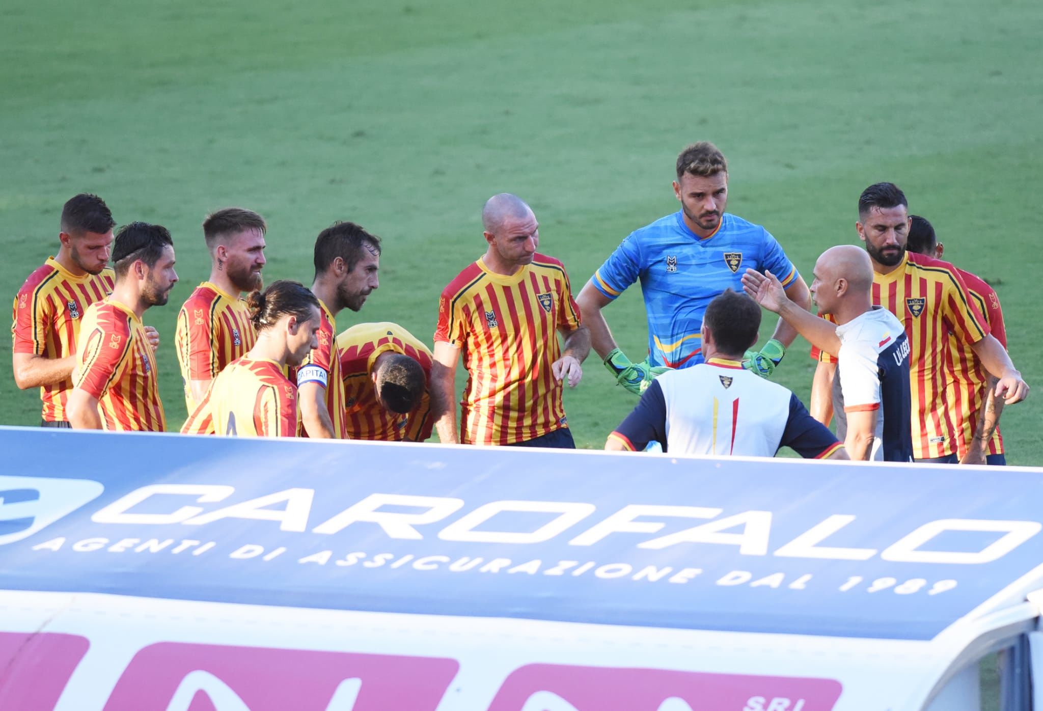 Corini tiene la squadra a rapporto (ph.Pinto)